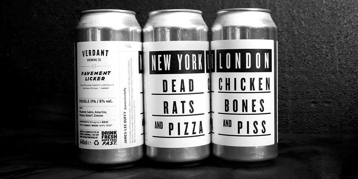 Pavement-Licker-Verdant-Beer-Label-London-Newyork-Artist-jamesleeduffy-beercan